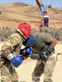 В Шымкенте прошли испытания на бордовый берет Сил спецопераций