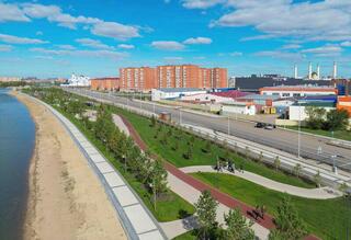 Президенту представили проект парка «Көк шалғын»