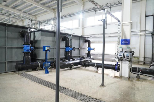 В Кокшетау запущены новые водоочистные сооружения