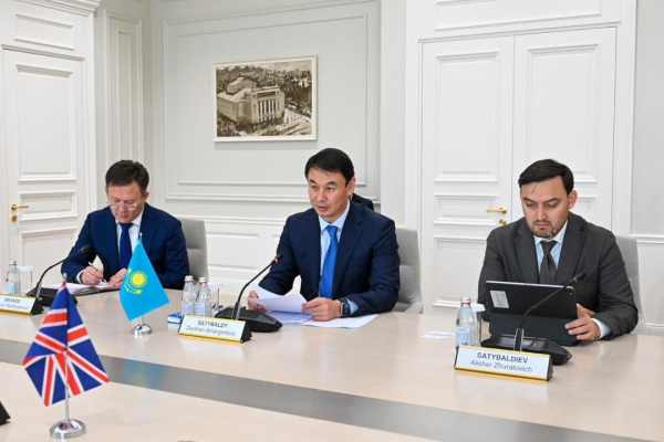 Алматы и Великобритания договорились о продвижении новых форматов партнерства