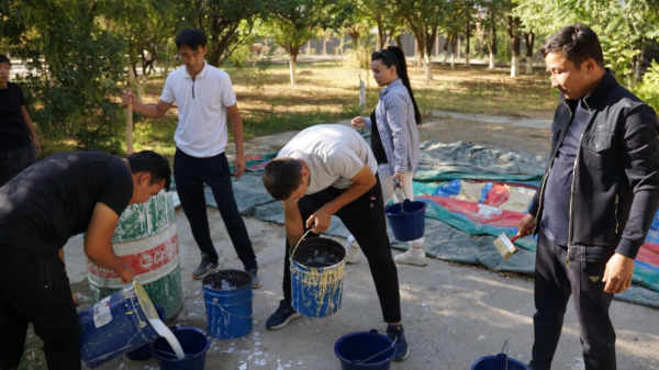 «Таза Қазақстан»: в Ордабасинском районе вывезли 15 тонн отходов