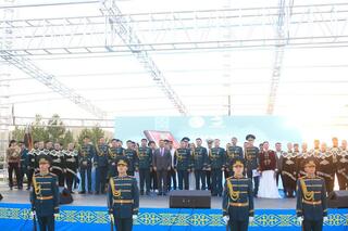 Конституции – 30 лет: праздник объединил акмолинцев на набережной «Жагалау»