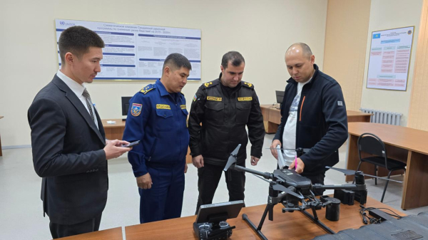 В Алматы прошёл международный мастер-тренинг по применению дронов в ЧС