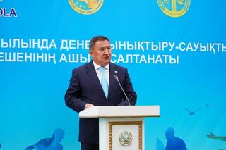 В Шортандинском районе открылся физкультурно-оздоровительный комплекс