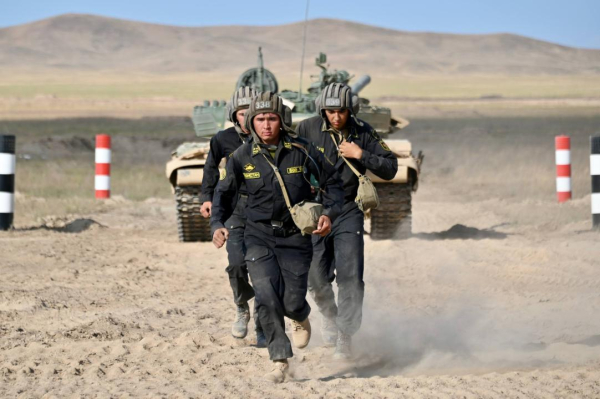 На полигоне «Матыбулак» прошли штатные стрельбы танковых подразделений На полигоне «Матыбулак» прошли штатные стрельбы танковых подразделений