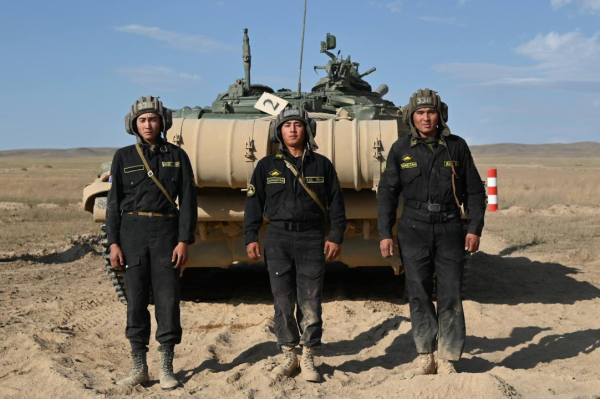 На полигоне «Матыбулак» прошли штатные стрельбы танковых подразделений На полигоне «Матыбулак» прошли штатные стрельбы танковых подразделений