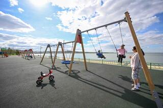 Президенту представили проект парка «Көк шалғын»