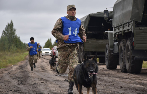 Лучшие кинологи Нацгвардии определены в Петропавловске