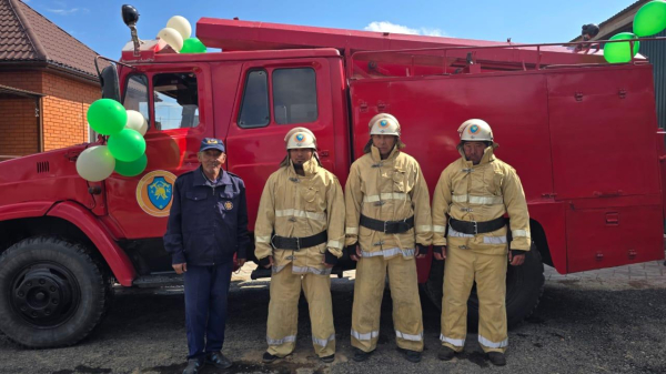 МЧС Казахстана развивает сеть пожарных пунктов в отдалённых сёлах