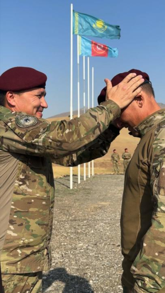 В Шымкенте прошли испытания на бордовый берет Сил спецопераций