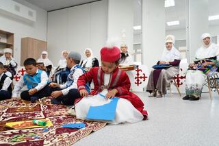 В пос. Бестобе г. Степногорска в День знаний открылась новая школа В пос. Бестобе г. Степногорска в День знаний открылась новая школа
