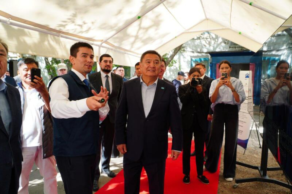 В поселке Жибек жолы завершено строительство подстанции «Солнечная»