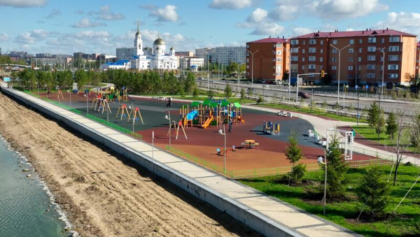 Президенту представили проект парка «Көк шалғын»