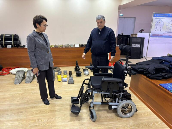 АО «Тыныс» планирует выпуск приставок для кресел-колясок АО «Тыныс» планирует выпуск приставок для кресел-колясок