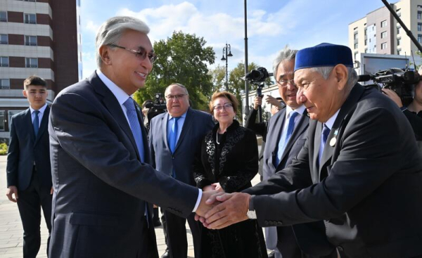 Президенту представили проект парка «Көк шалғын»