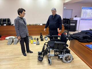 АО «Тыныс» планирует выпуск приставок для кресел-колясок АО «Тыныс» планирует выпуск приставок для кресел-колясок