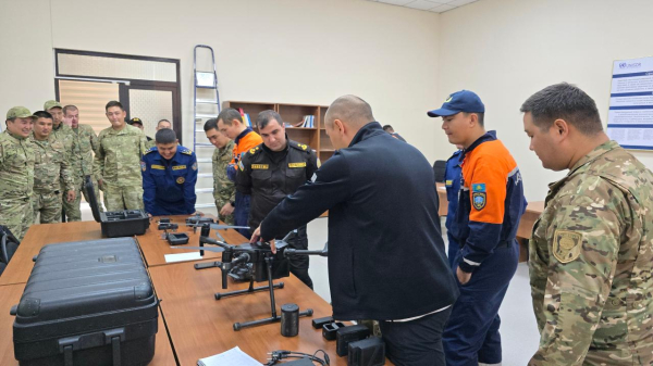 В Алматы прошёл международный мастер-тренинг по применению дронов в ЧС