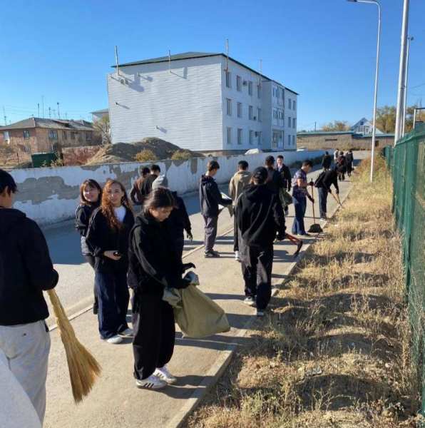 &laquo;Таза Қазақстан&raquo;: жители Ұлытау вносят вклад в чистоту и озеленение региона