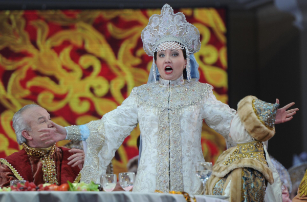 Заслуженная артистка России Альбина Шагимуратова выступила в "Астана Опера" Заслуженная артистка России Альбина Шагимуратова выступила в "Астана Опера"