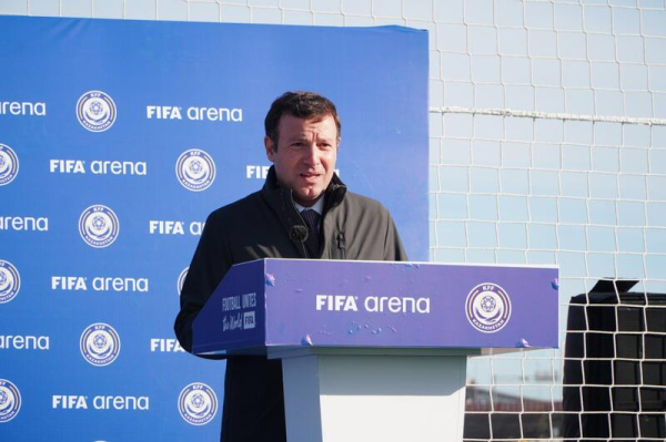 В Кокшетау открыт футбольный стадион, построенный в рамках программы FIFA Arena В Кокшетау открыт футбольный стадион, построенный в рамках программы FIFA Arena