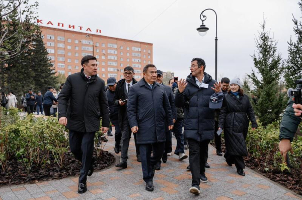 В Кокшетау открылось общественное пространство «Көк шалғын» В Кокшетау открылось общественное пространство «Көк шалғын»