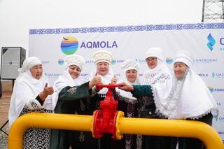 Еще два населенных пункта Акмолинской области подключены к природному газу Еще два населенных пункта Акмолинской области подключены к природному газу