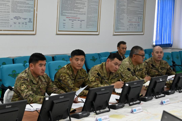 Военные госпитали и медицинские пункты прошли проверку на юге Казахстана