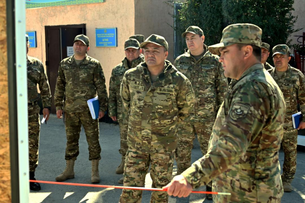 Военные госпитали и медицинские пункты прошли проверку на юге Казахстана