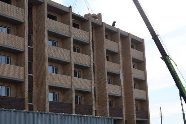 В Буландынском районе возводят 120-квартирный дом по программе «Реновация» В Буландынском районе возводят 120-квартирный дом по программе «Реновация»