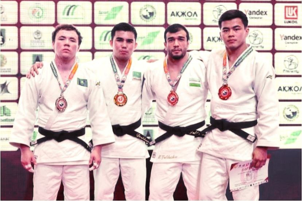 Гвардейцы — призёры Открытого Кубка Азии по дзюдо в Актау Гвардейцы — призёры Открытого Кубка Азии по дзюдо в Актау