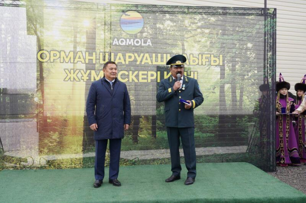 85 единиц новой спецтехники получили лесные хозяйства Акмолинской области накануне Дня Республики