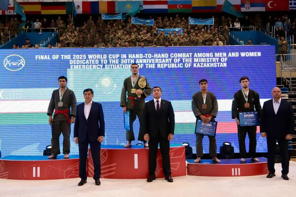Трое казахстанцев стали чемпионами мира на Кубке по рукопашному бою в Астане Трое казахстанцев стали чемпионами мира на Кубке по рукопашному бою в Астане