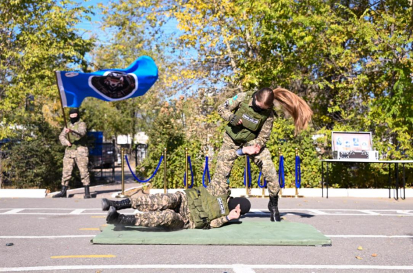 Юные астанчане сделали первый шаг к служению Родине