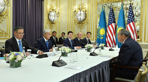 Рабочий визит Токаева в США стартовал диалогом о сотрудничестве в атомной энергетике Рабочий визит Токаева в США стартовал диалогом о сотрудничестве в атомной энергетике