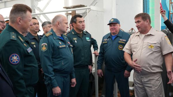 Казахстанские спасатели обменялись опытом с коллегами из России и Беларуси