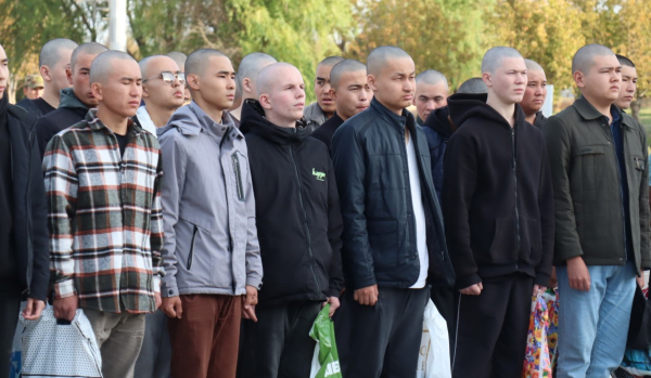 Первые новобранцы прибыли в часть регионального командования «Юг»