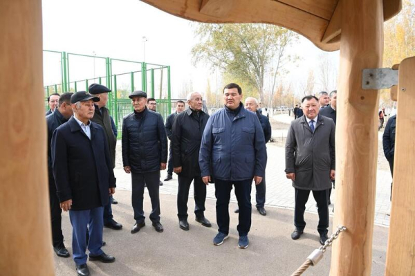 Парк Президента в Кызылорде обретет новый облик Парк Президента в Кызылорде обретет новый облик