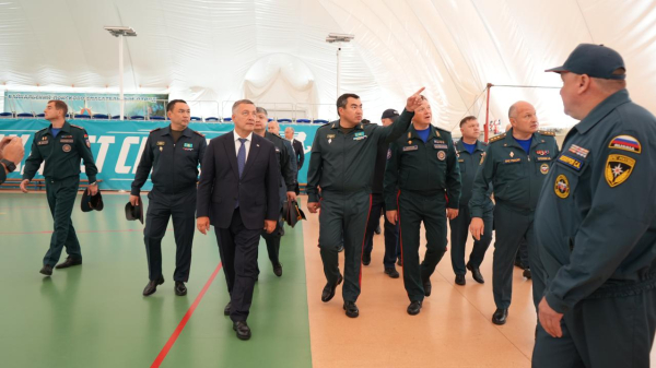 Казахстанские спасатели обменялись опытом с коллегами из России и Беларуси