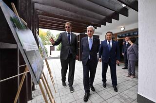 Глава государства посетил Дом шахмат Глава государства посетил Дом шахмат