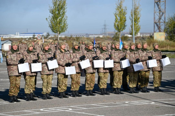 Солдаты столичной бригады завершили службу с честью и благодарностью