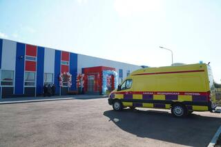 В селе Аксай Есильского района открылась современная врачебная амбулатория В селе Аксай Есильского района открылась современная врачебная амбулатория