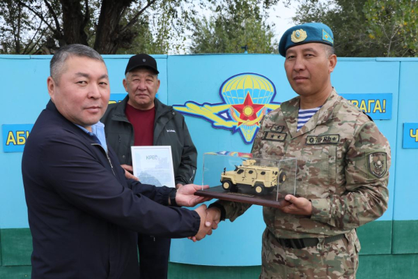 ДШВ Казахстана подготовили первых водителей бронетранспортеров