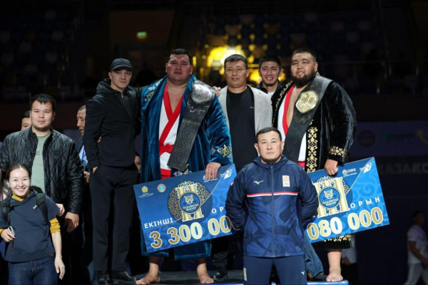 Армейский балуан Марат Байкамуров стал чемпионом «Қазақстан Барысы – 2025» Армейский балуан Марат Байкамуров стал чемпионом «Қазақстан Барысы – 2025»