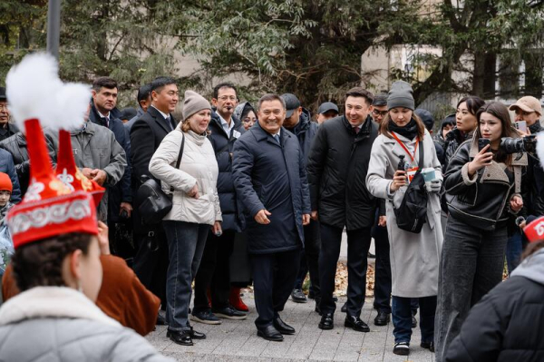 В Кокшетау открылось общественное пространство «Көк шалғын» В Кокшетау открылось общественное пространство «Көк шалғын»