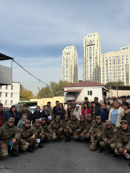 Армия глазами матерей: в Национальной гвардии прошёл день открытых дверей