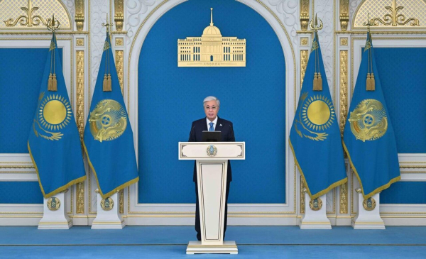 Токаев запустил новый автомобильный завод в Костанайской области Токаев запустил новый автомобильный завод в Костанайской области