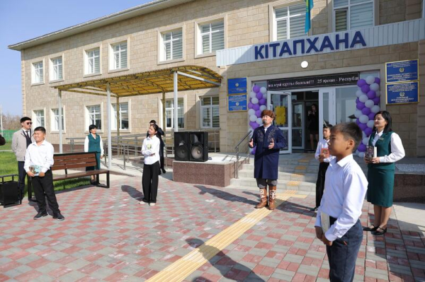 В Жамбылском районе открыли новый центр: культура, спорт, образование и архив под одной крышей В Жамбылском районе открыли новый центр: культура, спорт, образование и архив под одной крышей