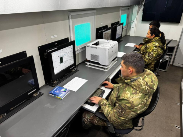 Казахстанские топографы отработали действия по привязке боевых порядков