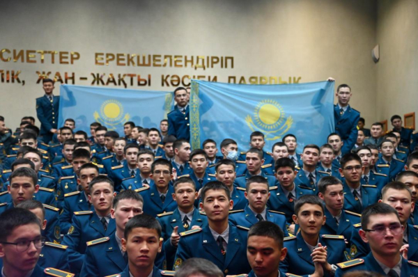 В столичном военном колледже состоялось мероприятие ко Дню Республики