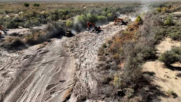 В Жамбылской области очищают водный канал протяжённостью 120 км